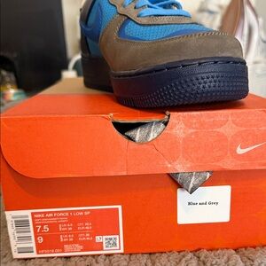 Nike Kids Sneakers - Blue and Gray